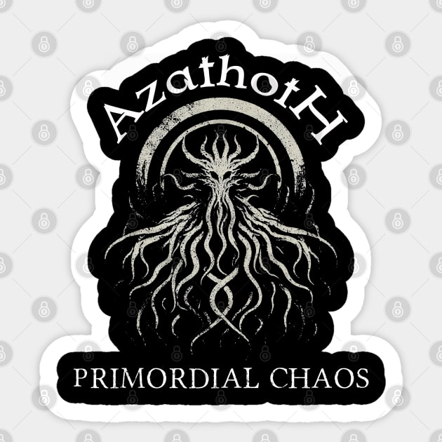 Azathoth: Lovecraftian Horror Sticker by MetalByte